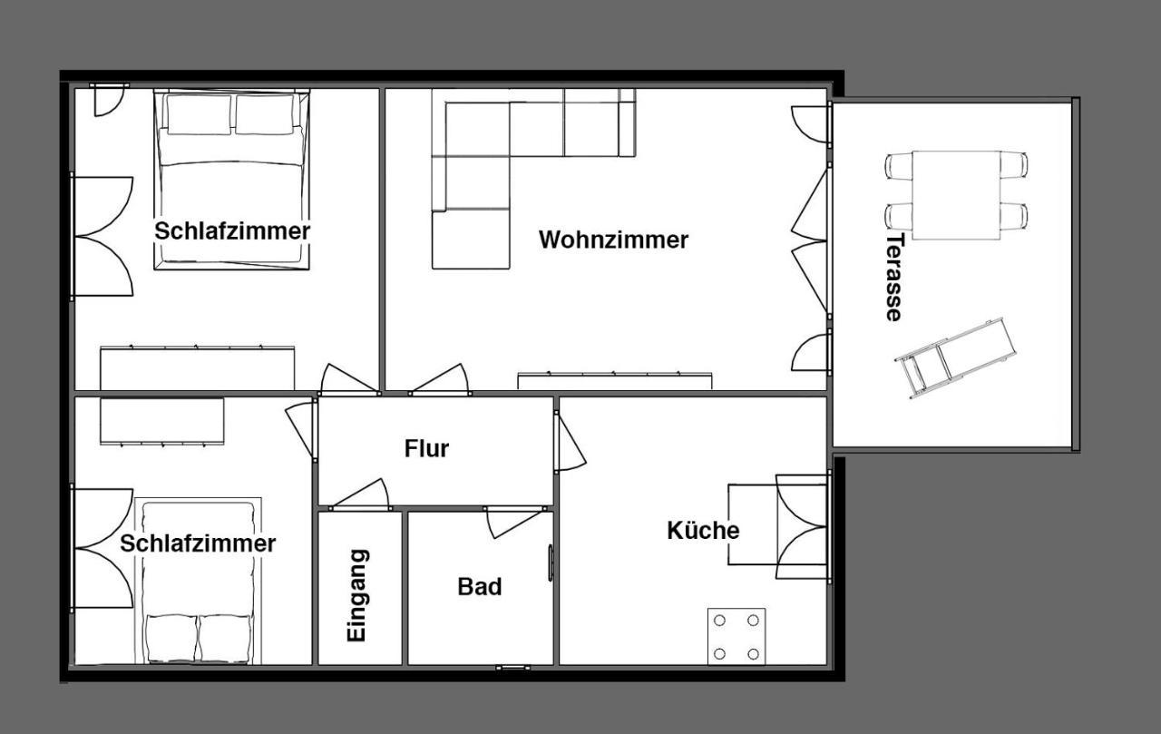 Ferienwohnung Gooss Cuxhaven Exterior foto